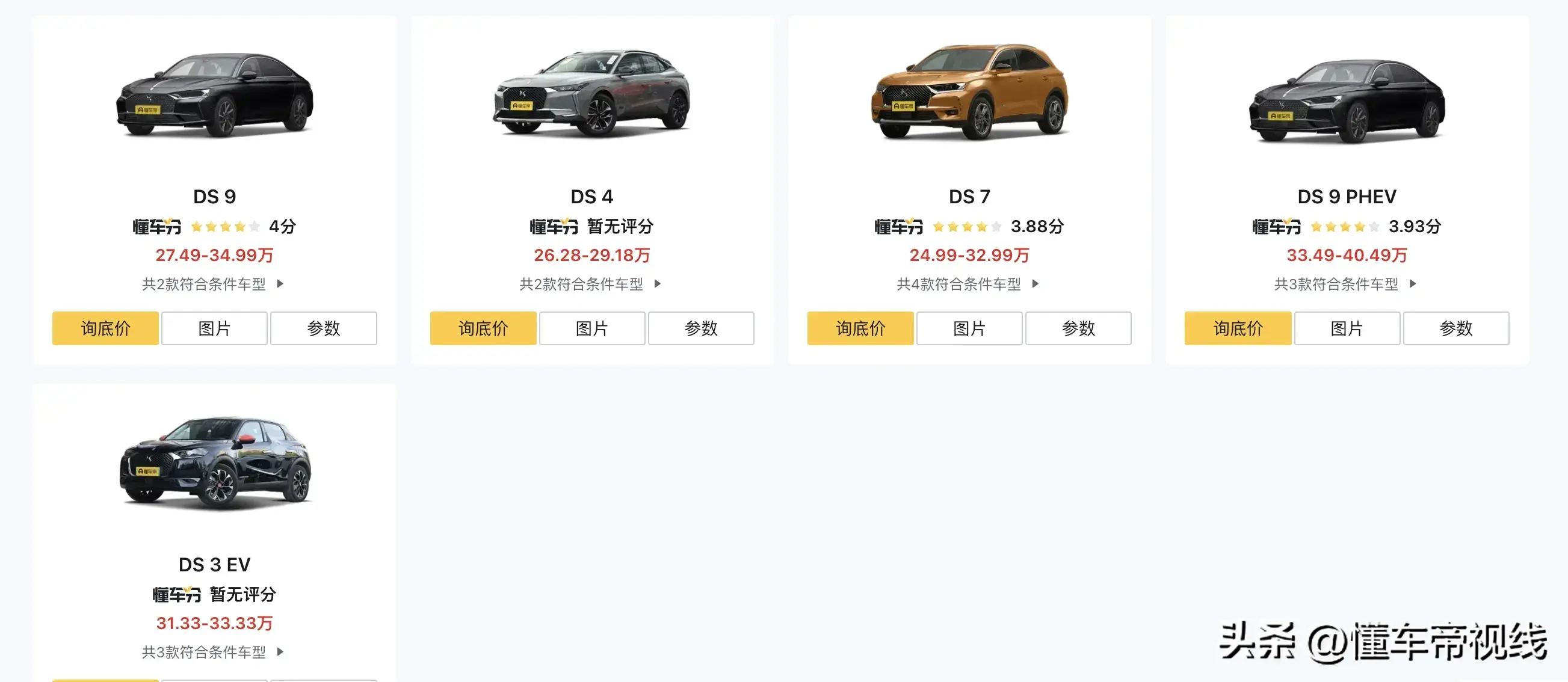 新车｜约合28.6万起，新款DS 3海外上市，提供汽油/柴油/纯电版  -图5