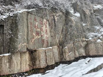 还在下！达到暴雪量级！泰山积雪深度已达10厘米  -图11