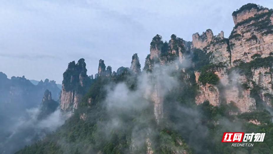 冬游张家界 邂逅十里画廊山水画卷  